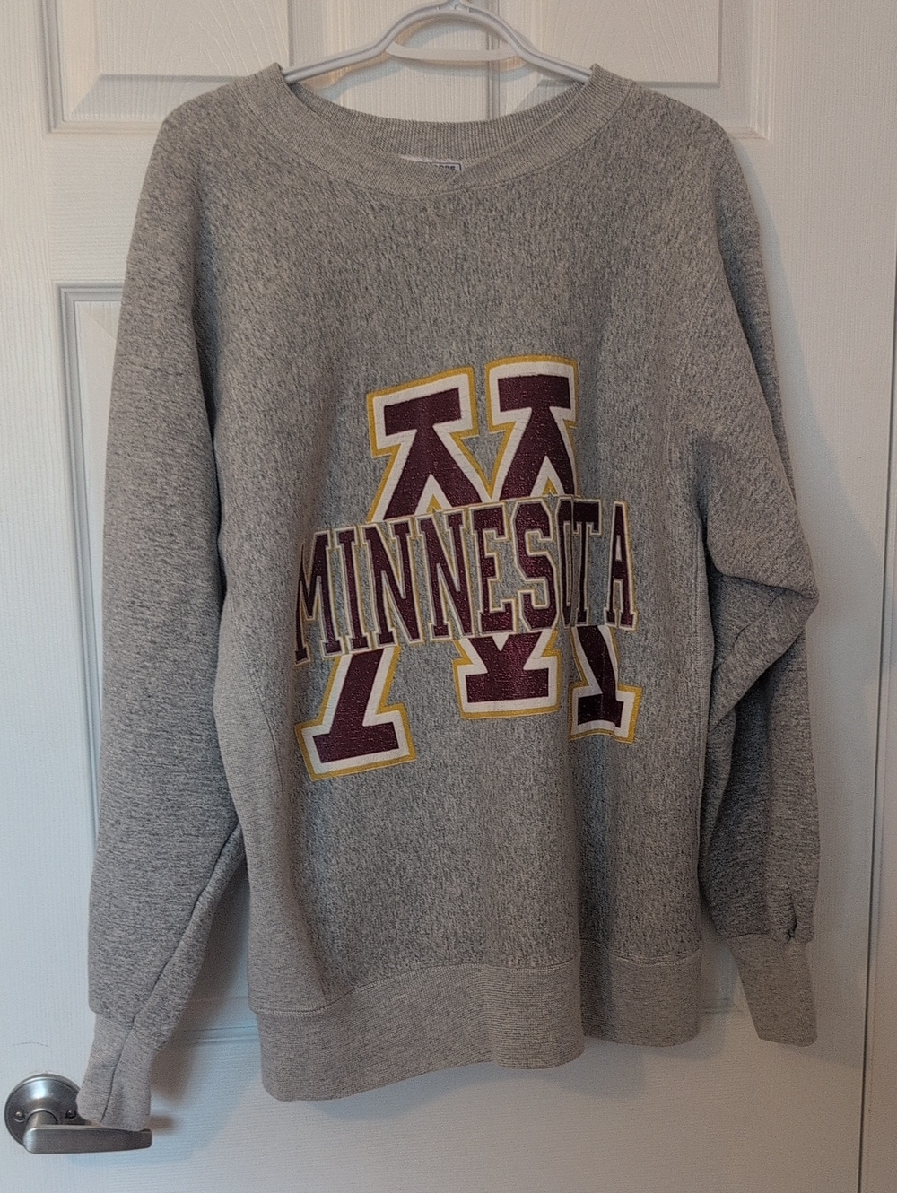 Vintage 1980 Minnesota University Crewneck Sweater